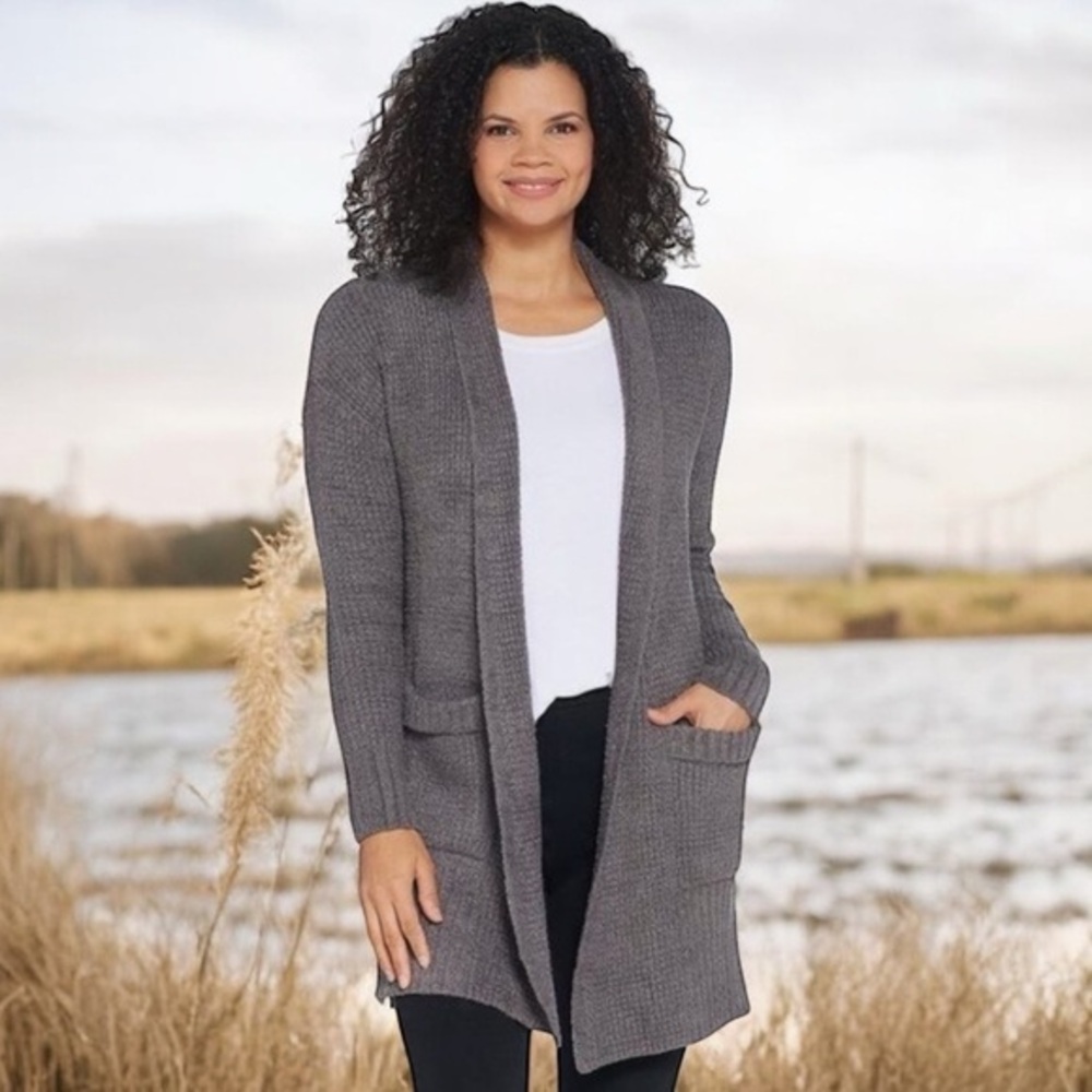 Barefoot Dreams CozyChic Lite® Long Weekend Cardi